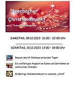 Logo Auerbacher Christkindlmarkt