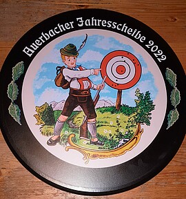 Banner Preisschießen um die Auerbacher Jahresscheibe 2022