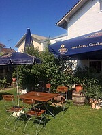 Logo Dämmerschoppen Isarhofener Grill - drunter&drüber, einfach schee